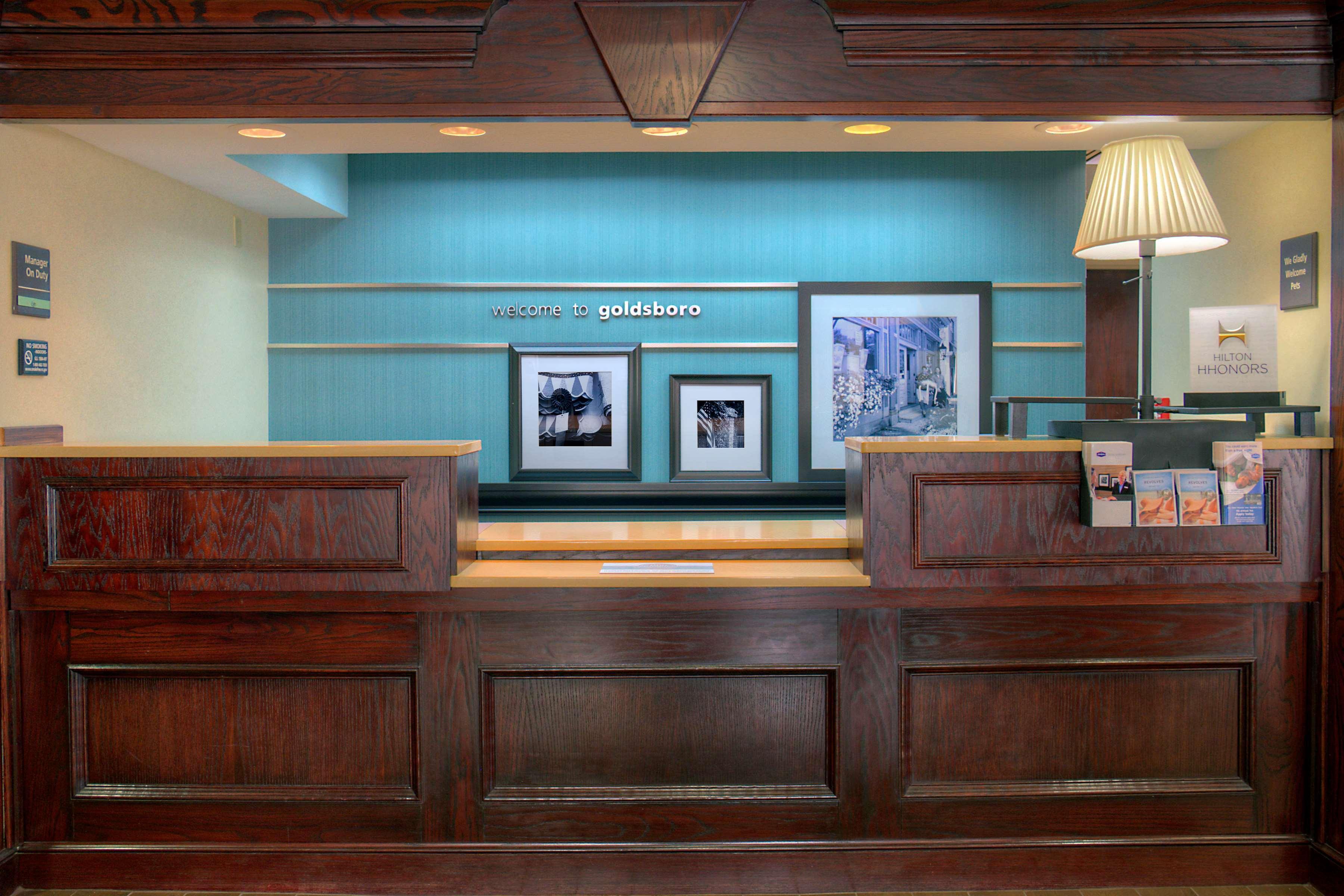 Hampton Inn Goldsboro Buitenkant foto